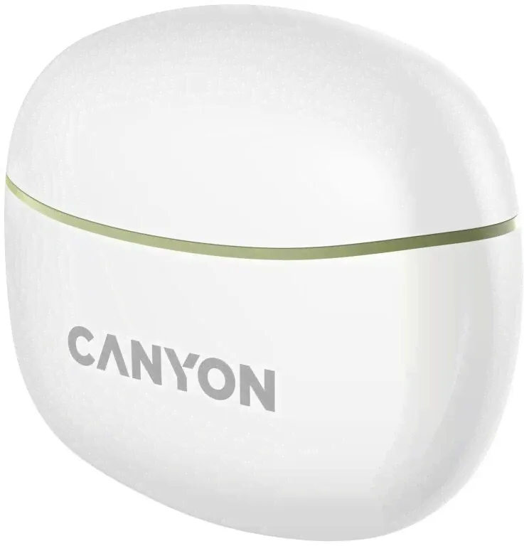 Canyon Наушники Canyon CNS-TWS5GR беспроводные, вкладыши, с микрофоном, TWS, Bluetooth, зеленый наушники