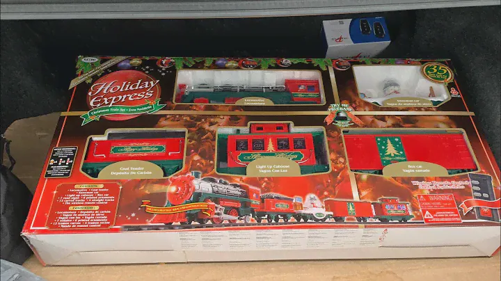 Eztec Holiday Express Train Set Unboxing