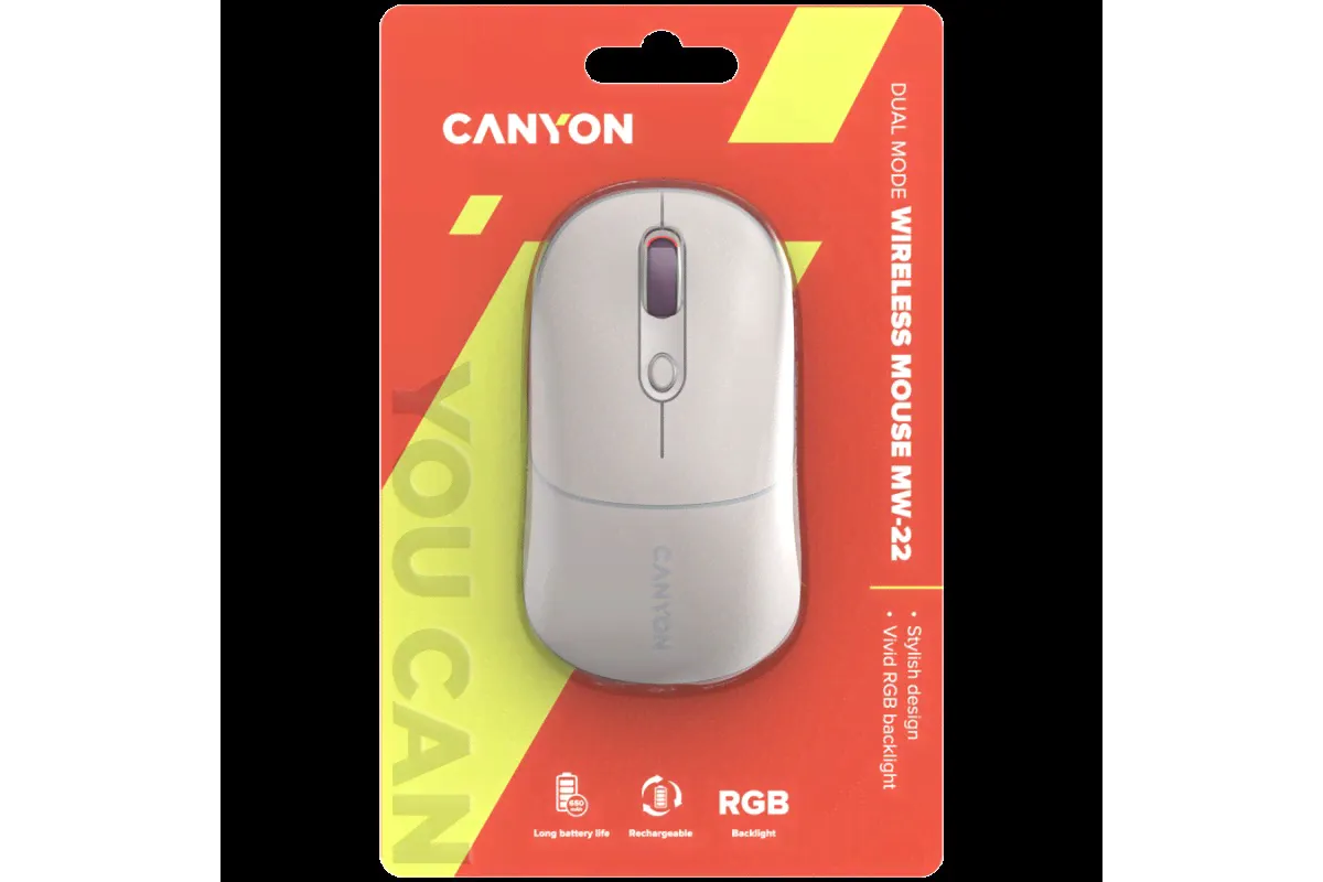 Двухрежимная беспроводная мышь Canyon MW-22 CNS-CMSW22RC-3