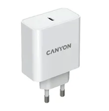 Сетевое зарядное устройство Canyon H-65 CND-CHA65W01 белый (Type-c)
