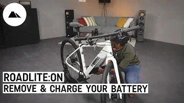 How to remove and charge your Roadlite:ON battery